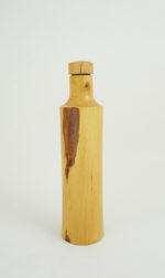 Holzflasche 0,20L, gefüllt, graviert – Bild 2